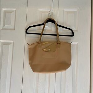 Longchamp Tan Le Pliage Tote